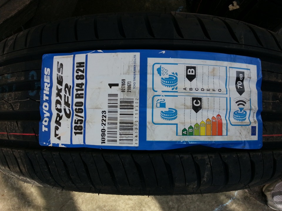 Нова гума Toyo Proxes CF2 (185/60 R14) 1