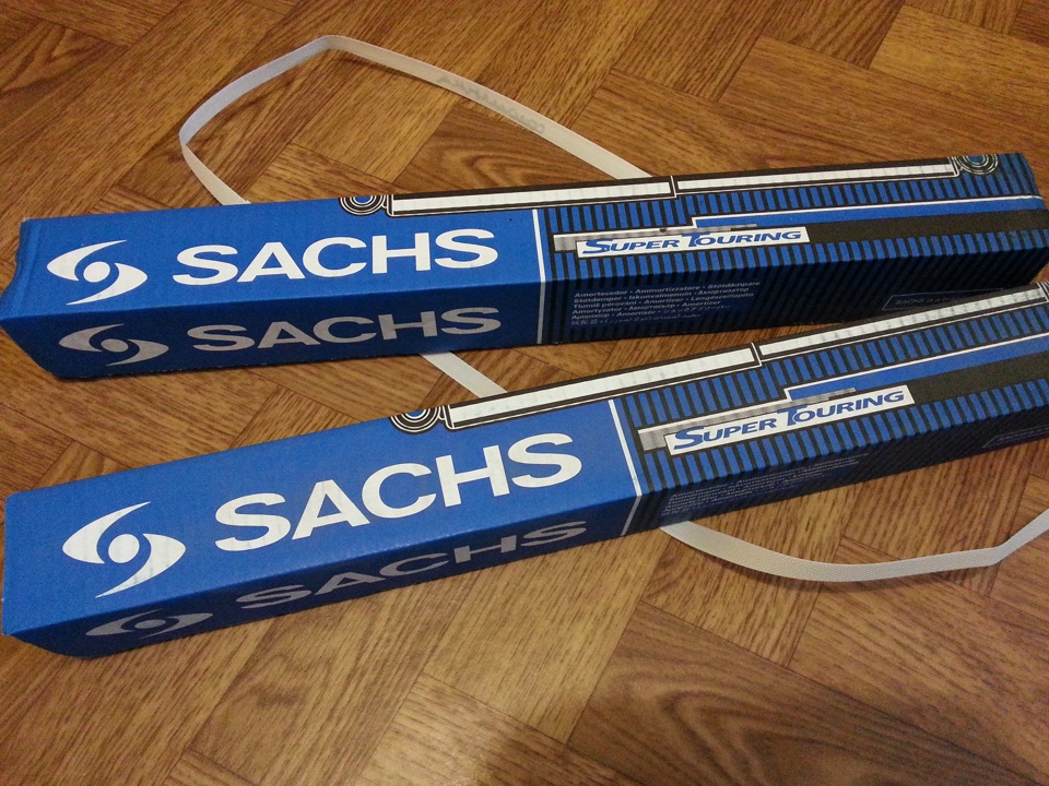 Заміна задніх амортизаторів (SACHS Super Touring мастило) 1