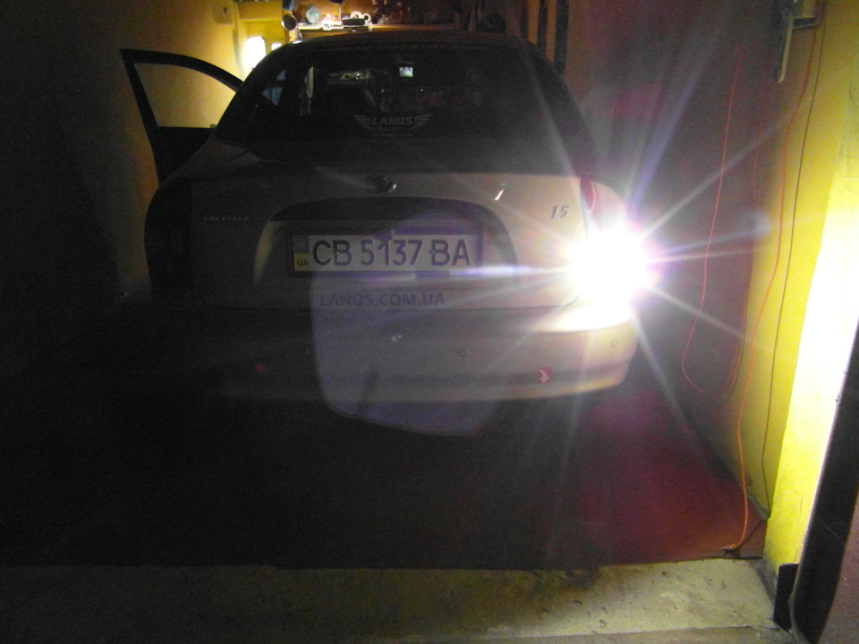 LED лампа у ліхтар заднього ходу 3