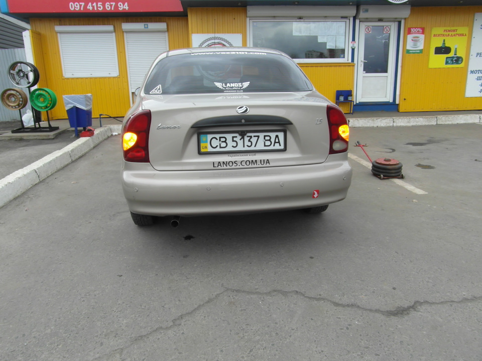 LED лампи в поворотники. 5