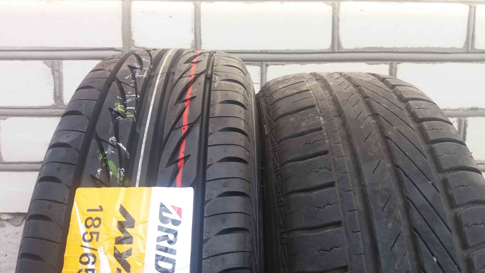 Заміна літніх шин Bridgestone 3