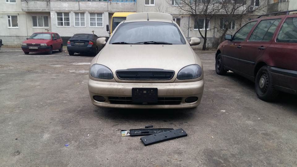 Американський номер мені в бампер 1