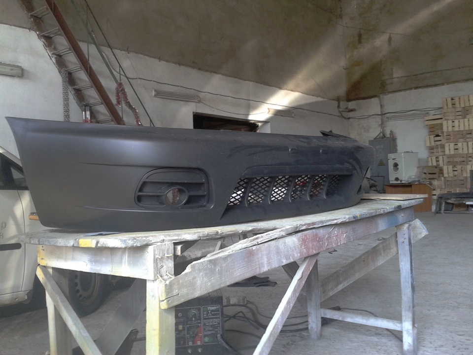 Новий бампер і -2см на морді 3