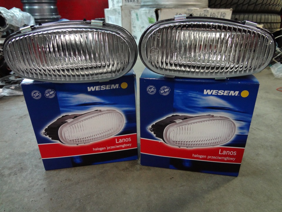 ПТФ Wesem+ксенон 4300К ч.1 3