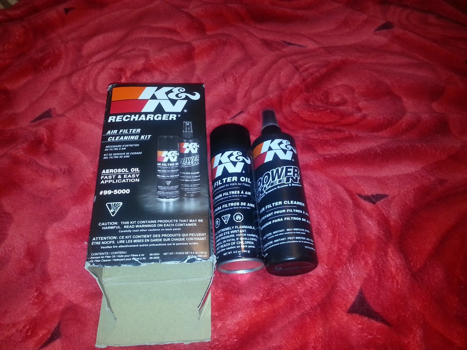 Recharge kit від K&N 2