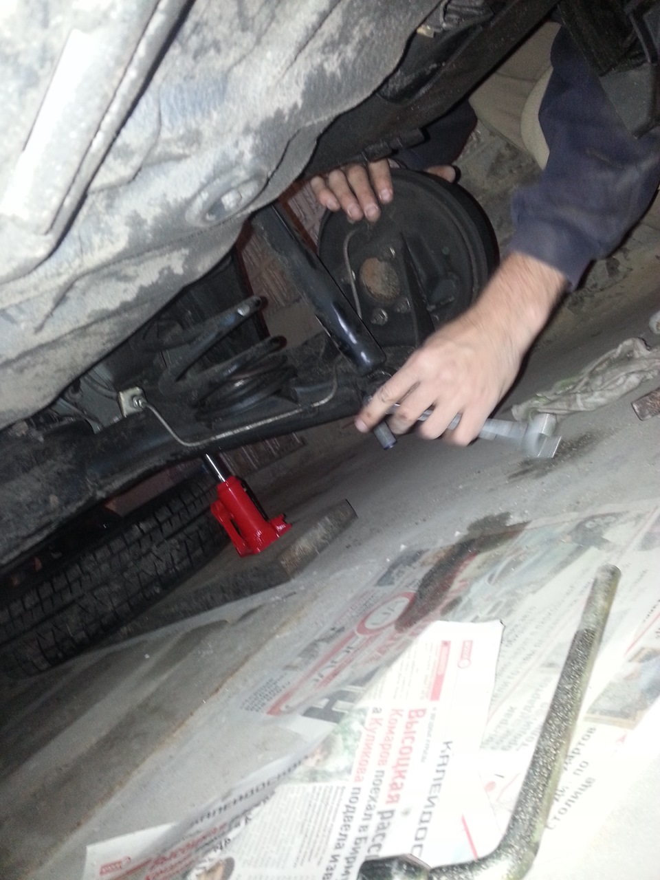 Установка задніх H&R -35 та Bilstein B6 4