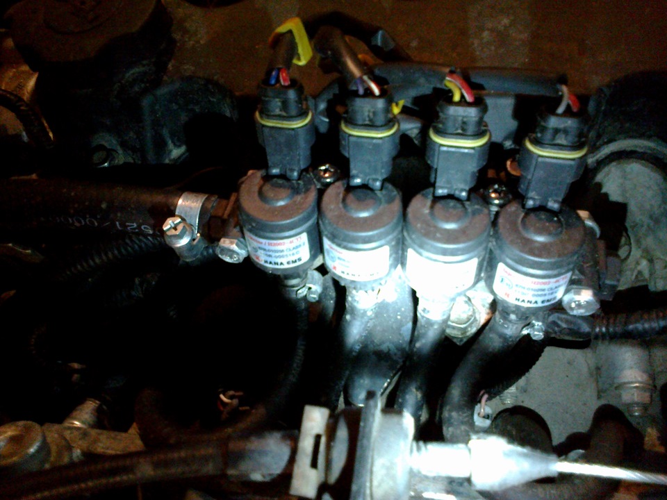 Заміна форсунок ГБО 1