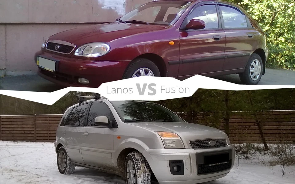 ЗАЗ Lanos - vs - Ford Fusion
