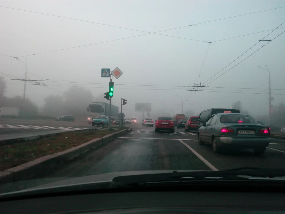 Ранковий туман у Харкові