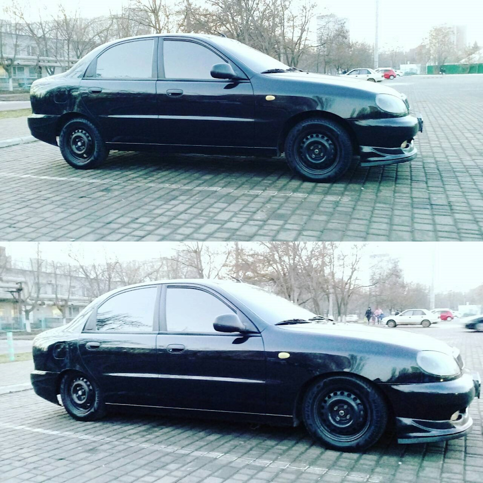Пневмопідвіска на ланос. 1