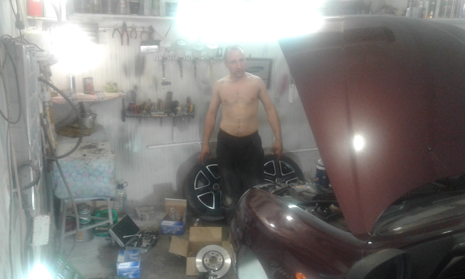 Нові гальма та свічки. 5