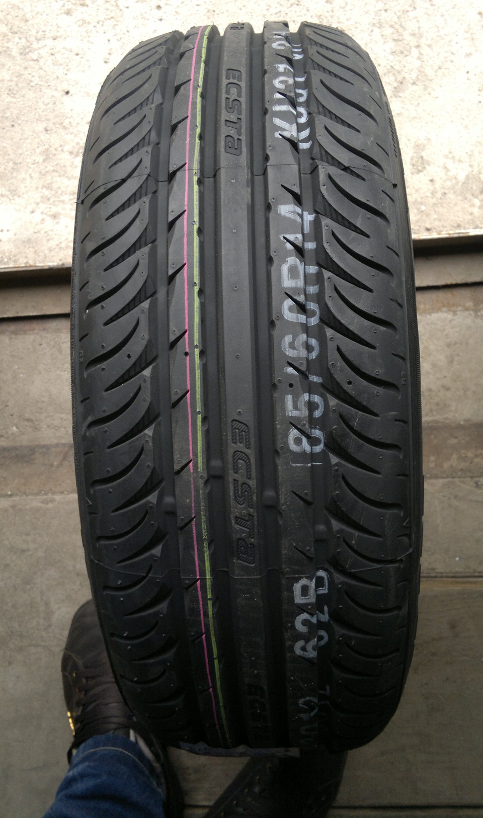 Придбав літню гуму KUMHO (ECSTA spt) 185/60 R14 82H 4