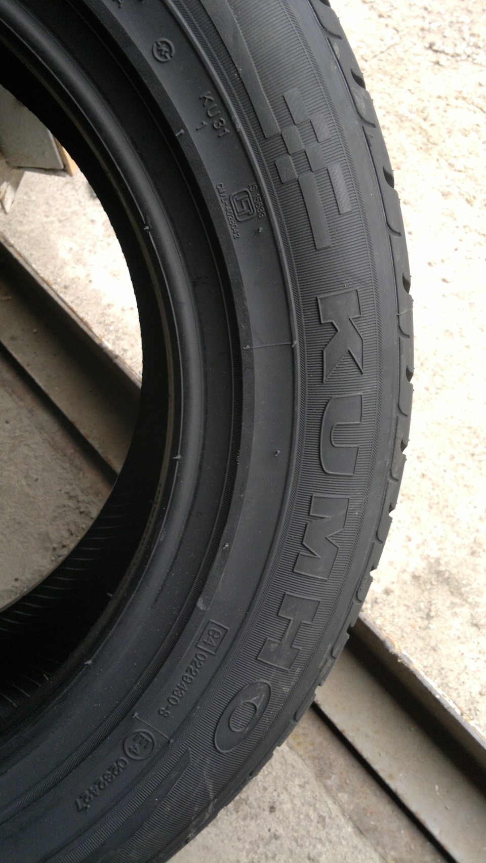 Придбав літню гуму KUMHO (ECSTA spt) 185/60 R14 82H 3