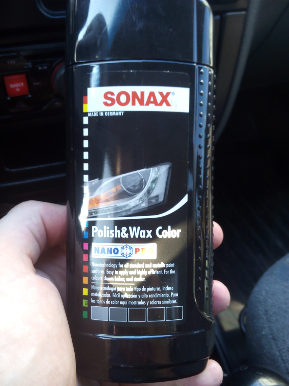Нова поліроль Sonax 1