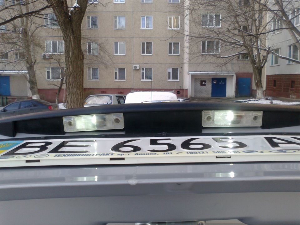 Діодні лампочки для підсвічування номера 1