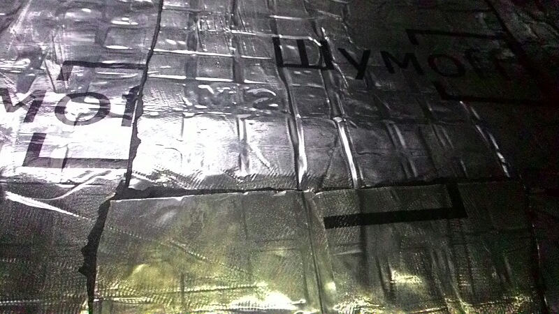 Віброізоляція задньої полиці, дверей, даху ЗаЗ sens 3