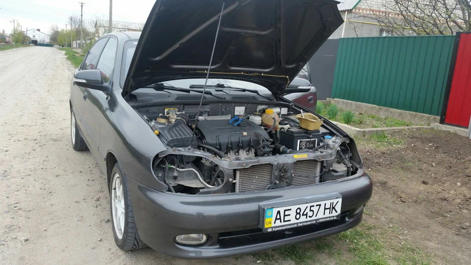 Довгоочікуваний свап мотора 1.3 на 1.6 16v