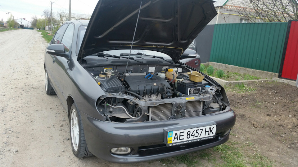 Довгоочікуваний свап мотора 1.3 на 1.6 16v 1