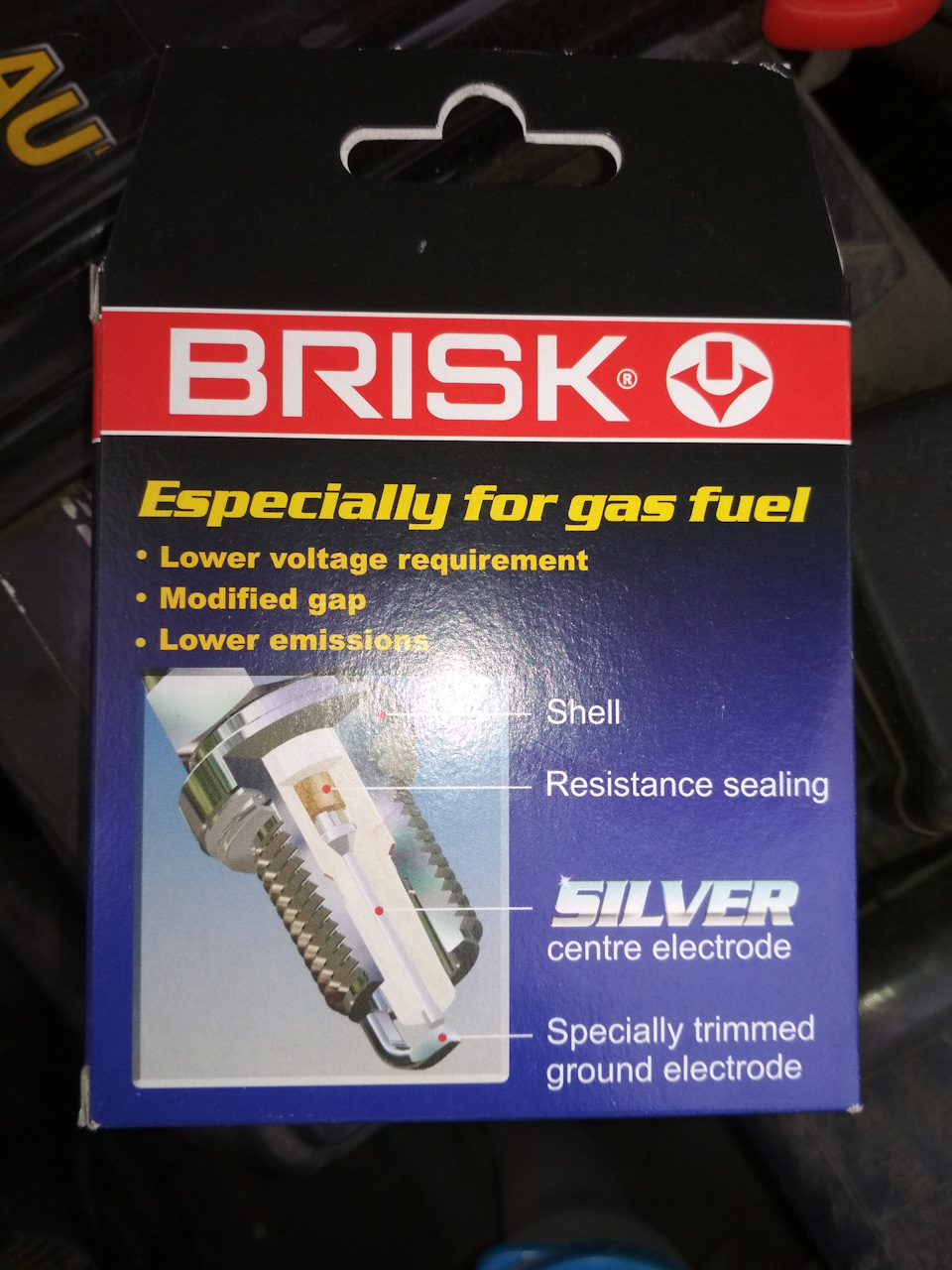 Змінив свічки на BRISK Silver 2