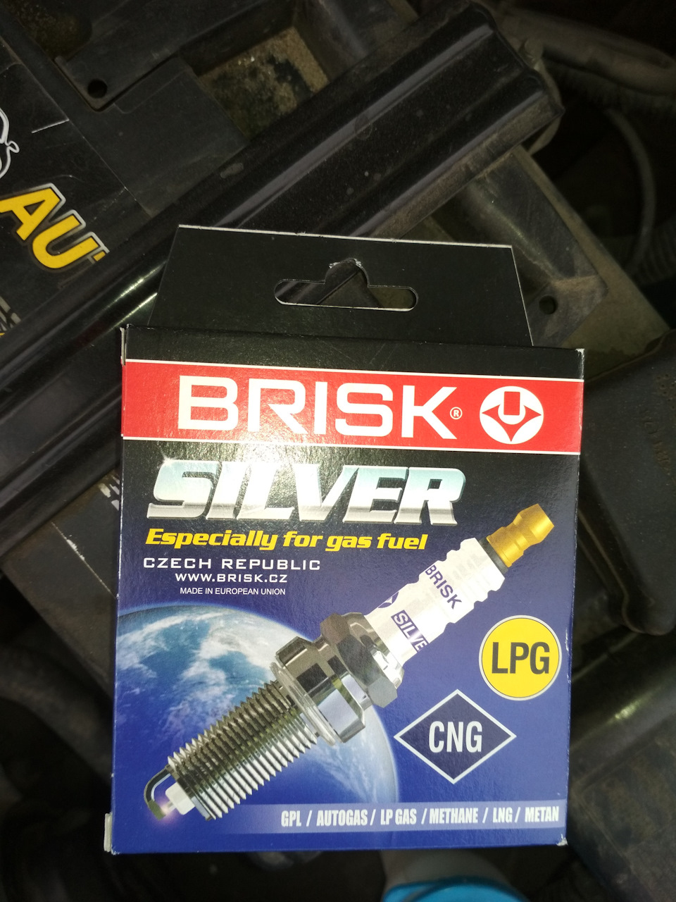 Змінив свічки на BRISK Silver 1