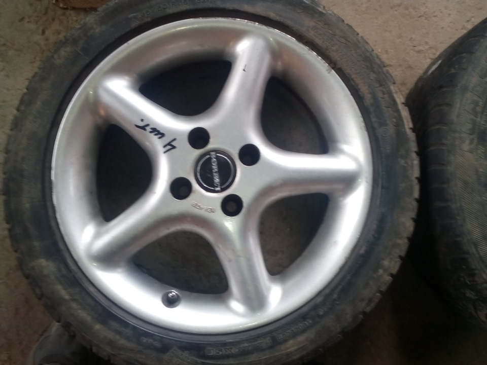 Купив диски brobert r 15 7j et 35. Поставив на машину 3