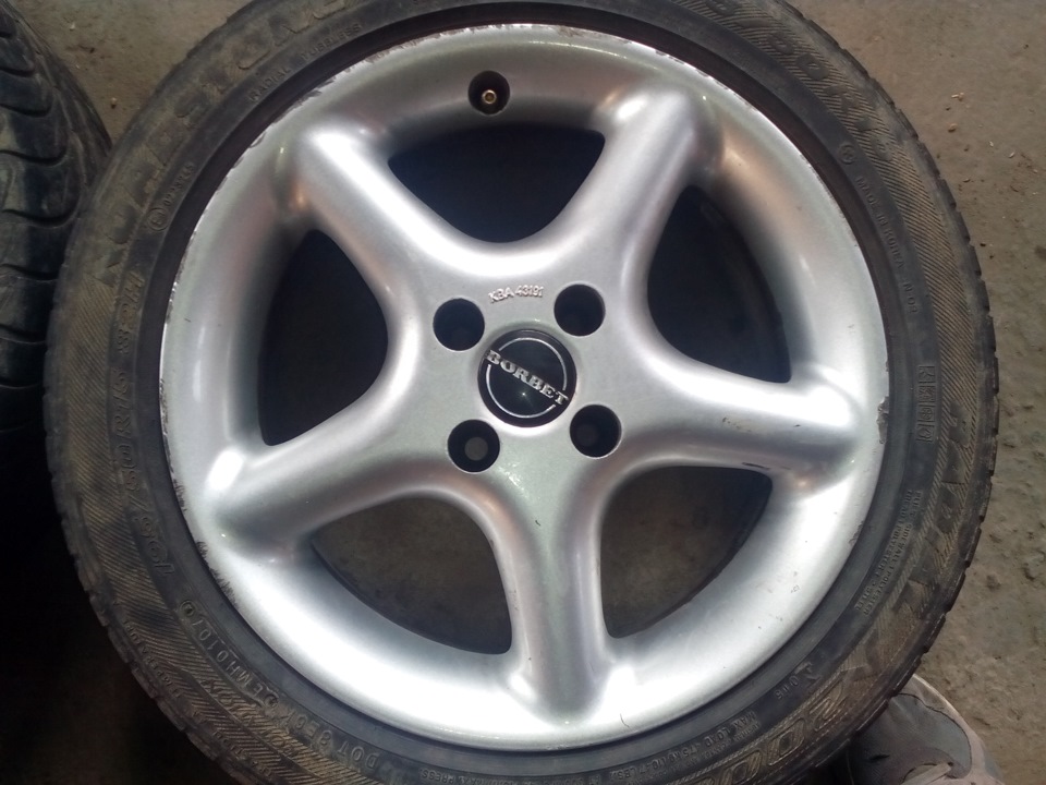 Купив диски brobert r 15 7j et 35. Поставив на машину 5