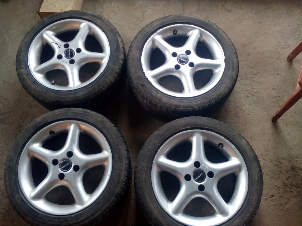Купив диски brobert r 15 7j et 35. Поставив на машину 1