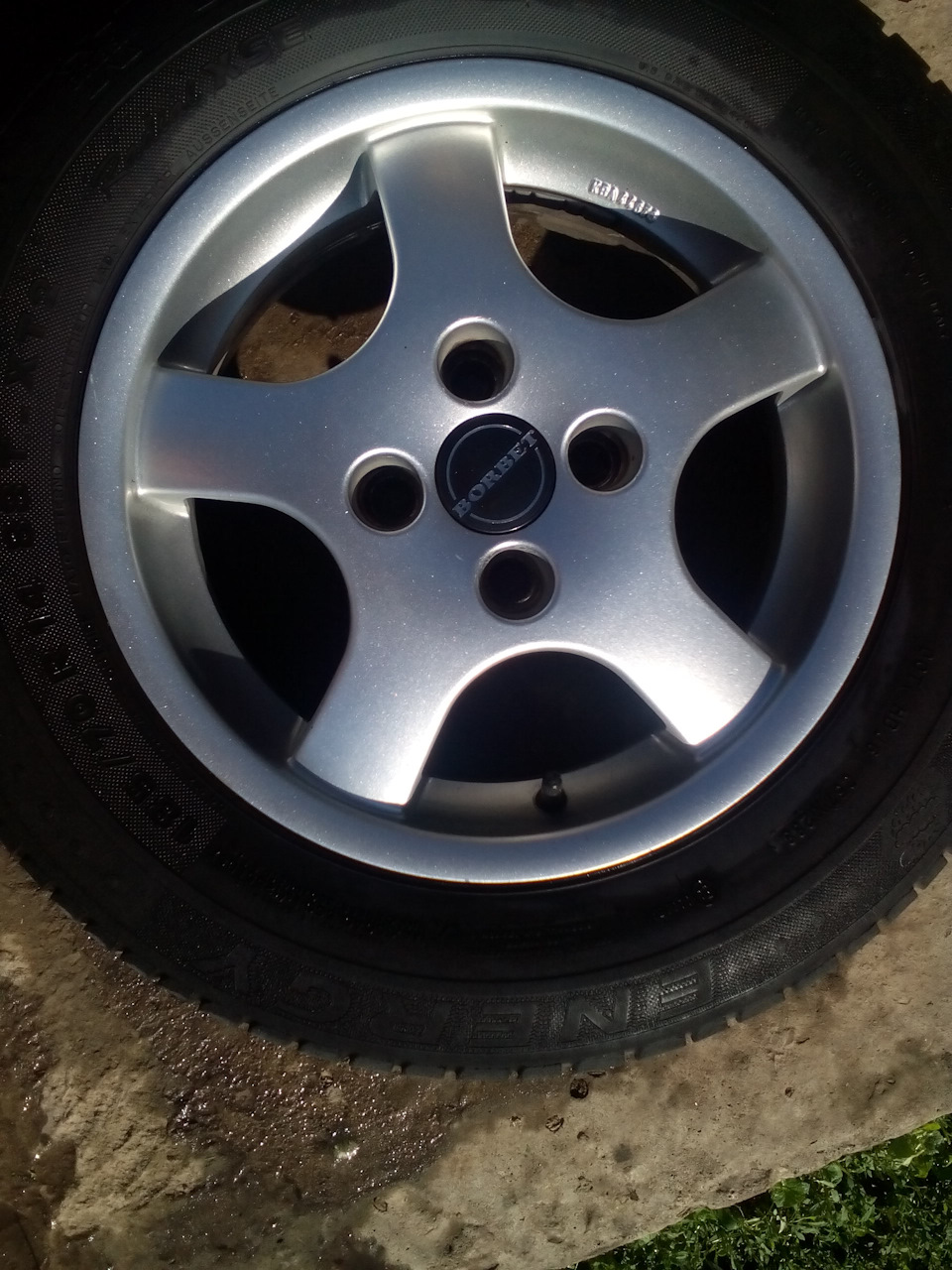 Продам Borbet r14 DIA 57.1, 6J, ET38, 4*100 з гумою Michelin (ПРОДАНО) 2