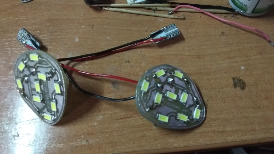 LED підсвічування штурманського плафона 5