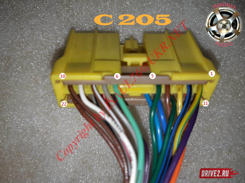 Роз'єм С205 2
