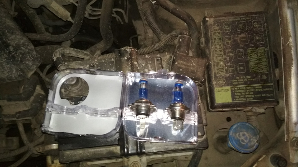 Заміна ламп у фарах. Osram night breaker unlimited +110 2