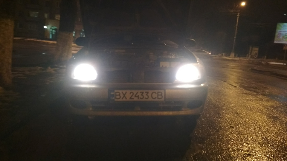 Заміна ламп у фарах. Osram night breaker unlimited +110 3