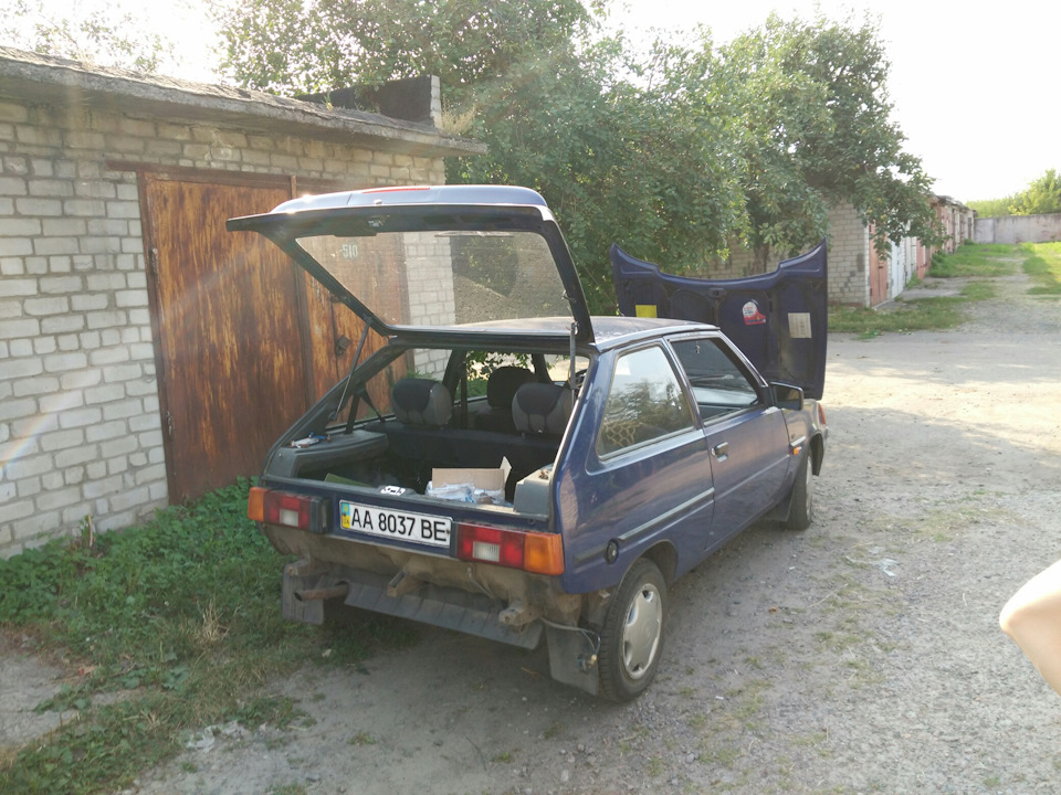 Вихідні в гаражі. 1