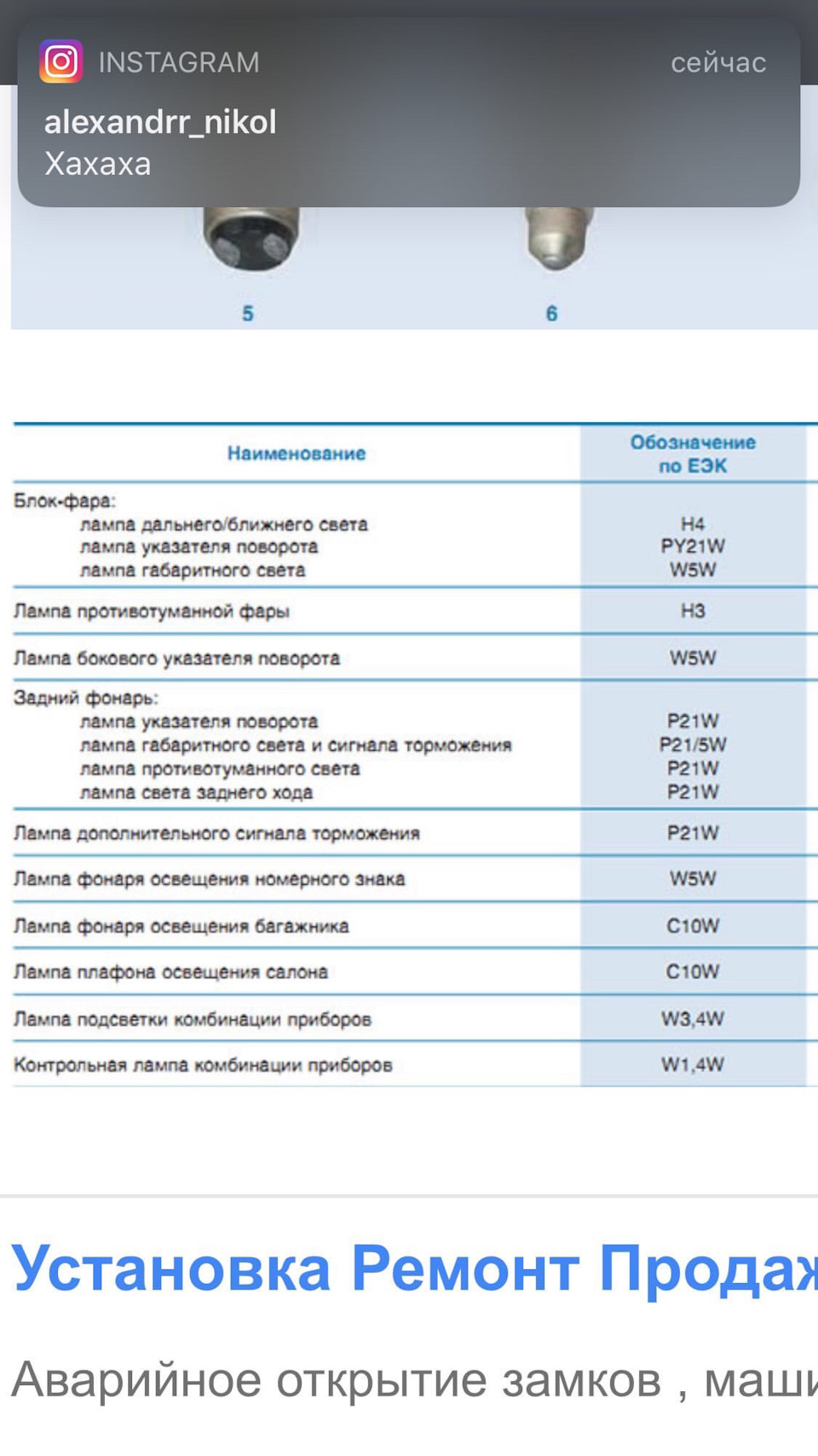Цоколи всіх лампочок 1
