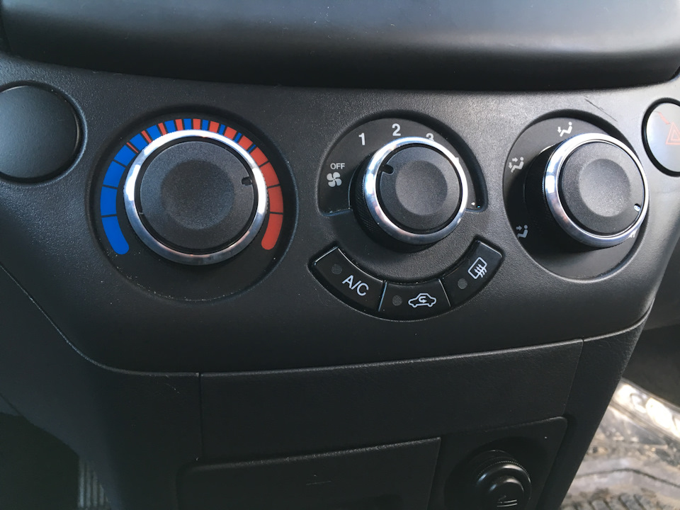 Ручки кондиціонера/пічки 3