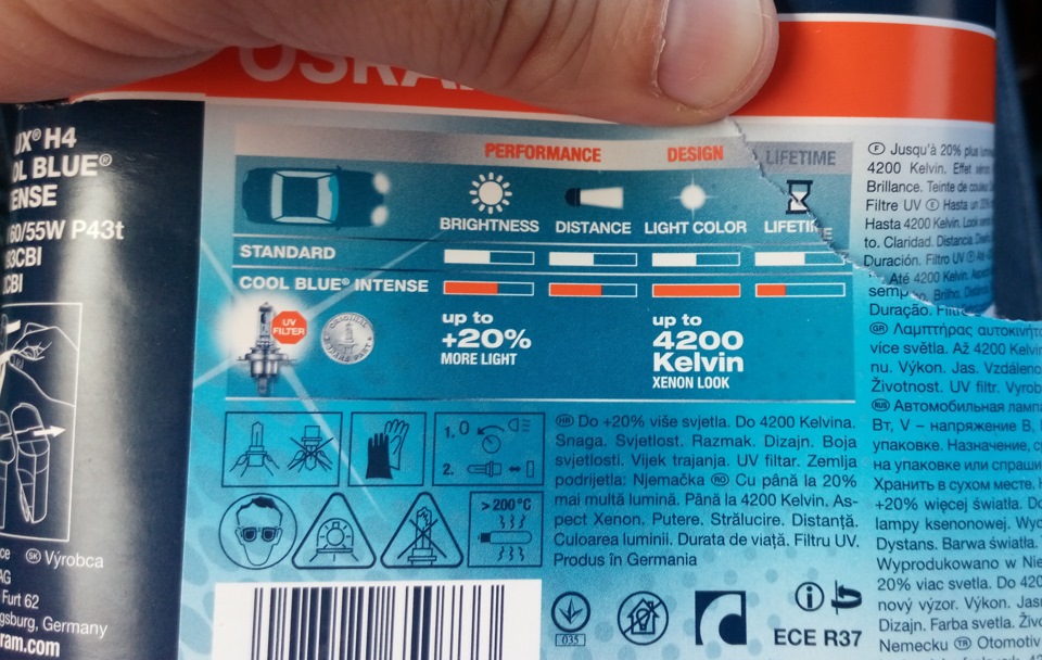 Osram Cool Blue Intense 2