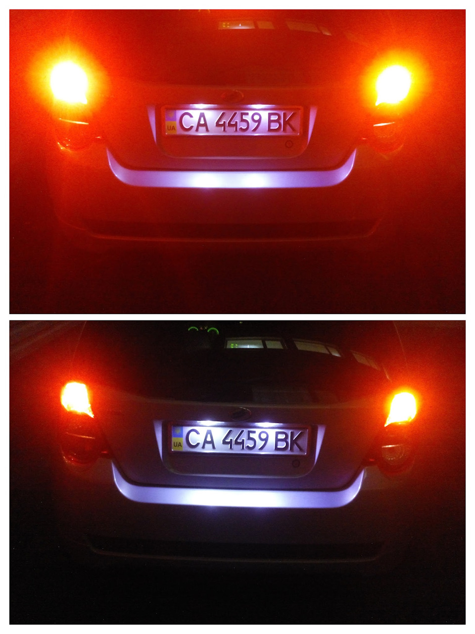 Задні габарити та стопи в LED 2