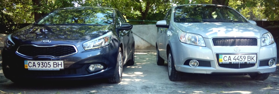 ZAZ Vida VS KIA Ceed JD 1