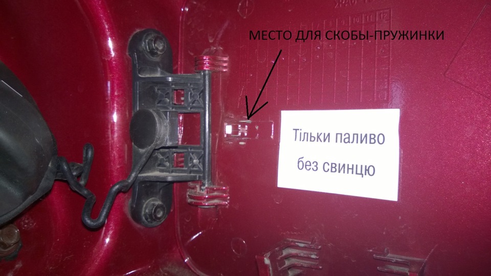 Люк бензобака 2