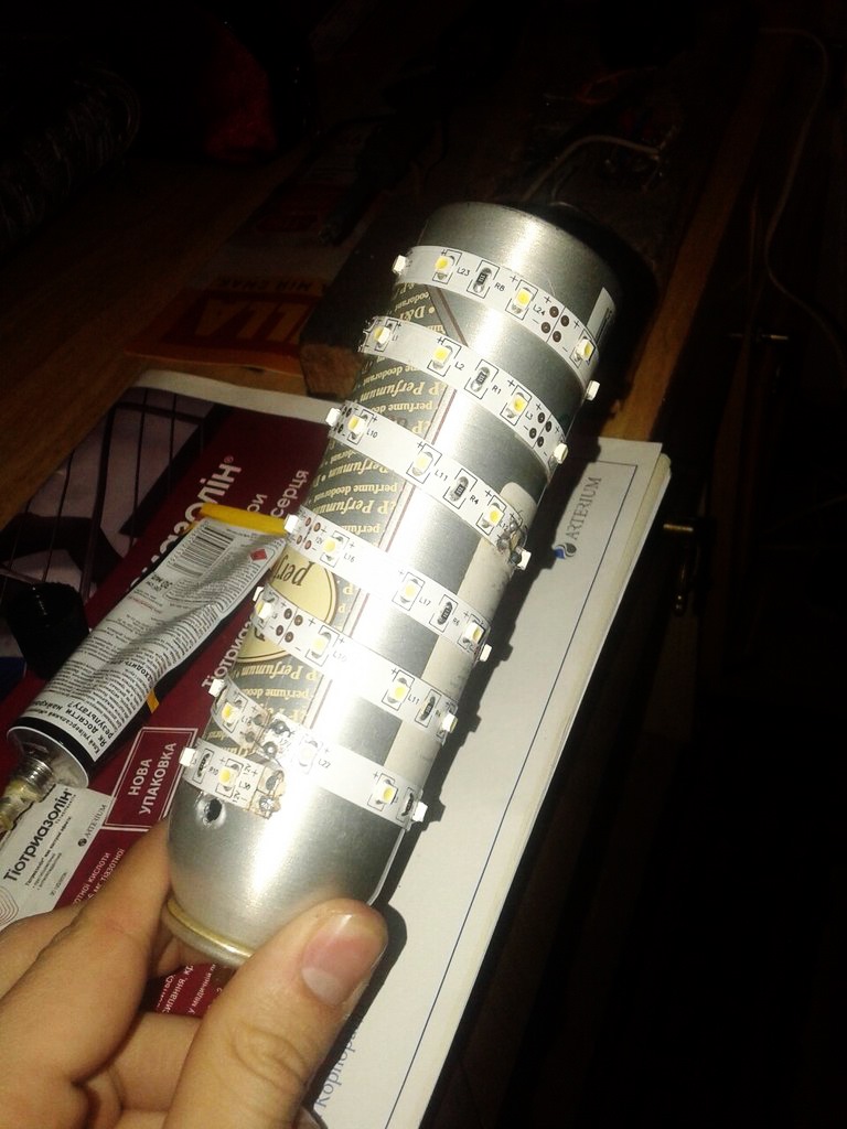 Фонарь на 12v 2